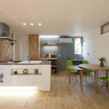 施工事例 | アイランドキッチンが魅力♬北欧テイストの自然素材の家 | 愛媛県の注文住宅は無添加住宅正規代理店みのりホームへ