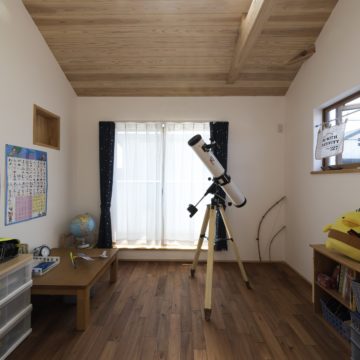 施工事例 | キレイな空気と心触れ合う空間 お子さんへの想いを形にした家 | 愛媛県の注文住宅は無添加住宅正規代理店みのりホームへ