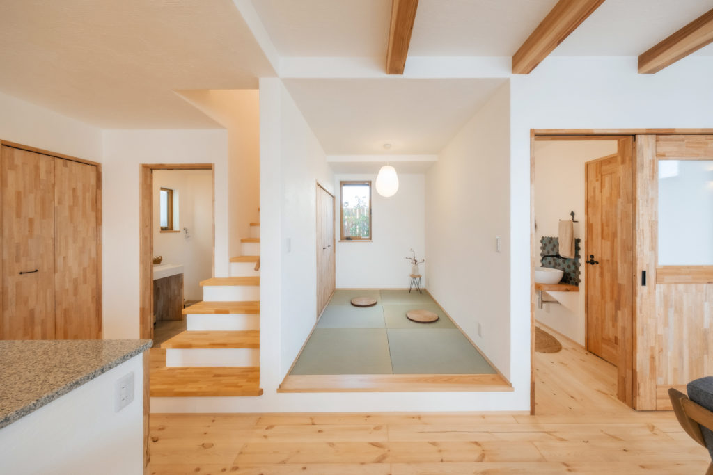 南久米モデルハウス和室 | 愛媛県松山市の戸建注文住宅は無添加住宅正規代理店みのリホームへ