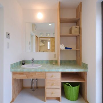 施工事例 | 洗面台コレクション | 愛媛県の注文住宅は無添加住宅正規代理店みのりホームへ