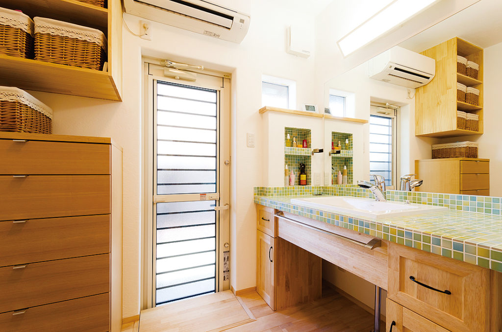 施工事例 | 洗面台コレクション | 愛媛県の注文住宅は無添加住宅正規代理店みのりホームへ