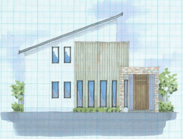 勾配屋根│おしゃれな家│注文住宅│松山市│みのりホーム